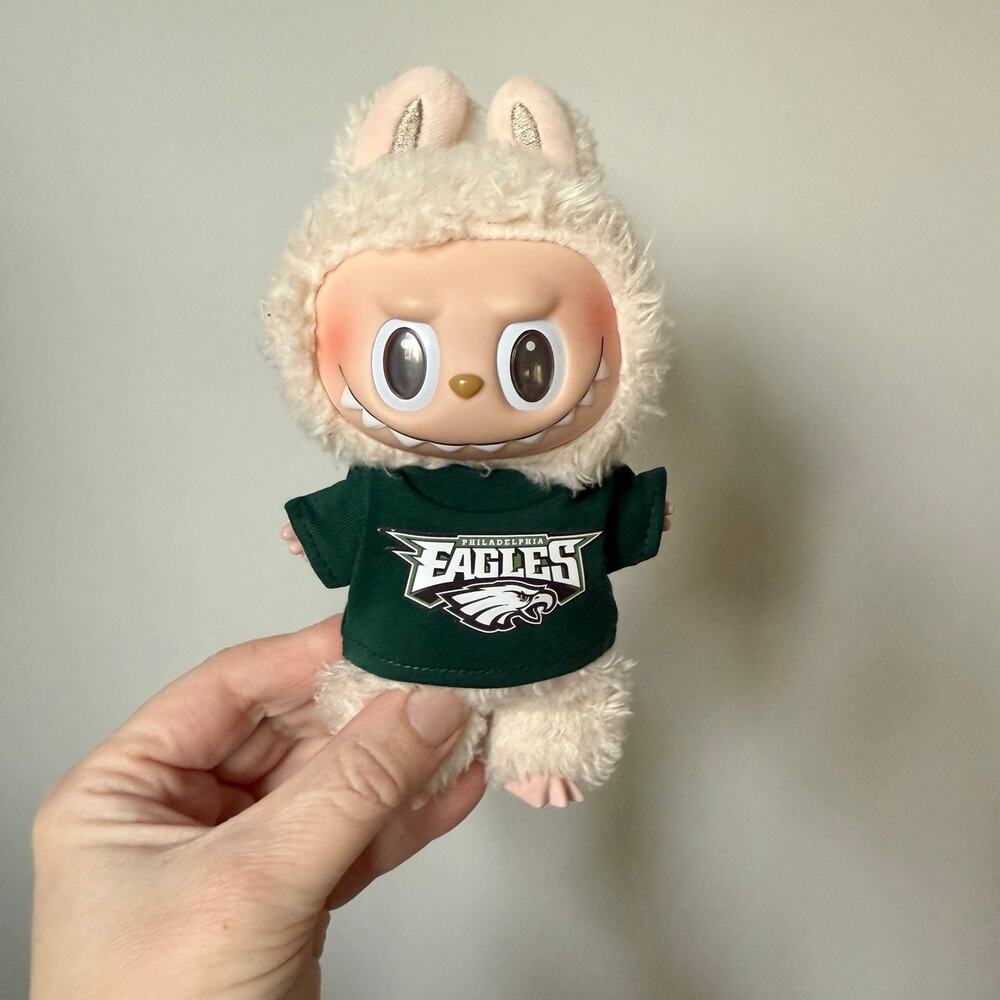 Labubu shirt tee t-shirt EAGLES- handmade